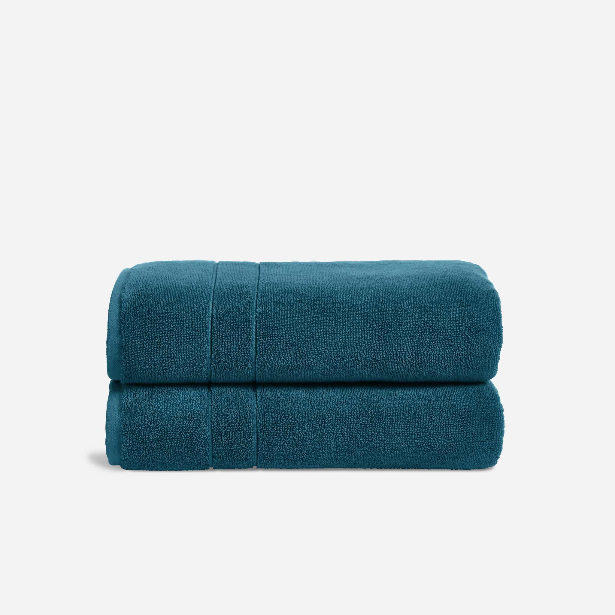 Super-Plush Turkish Cotton Bath Towels Set of 2 - Last Call