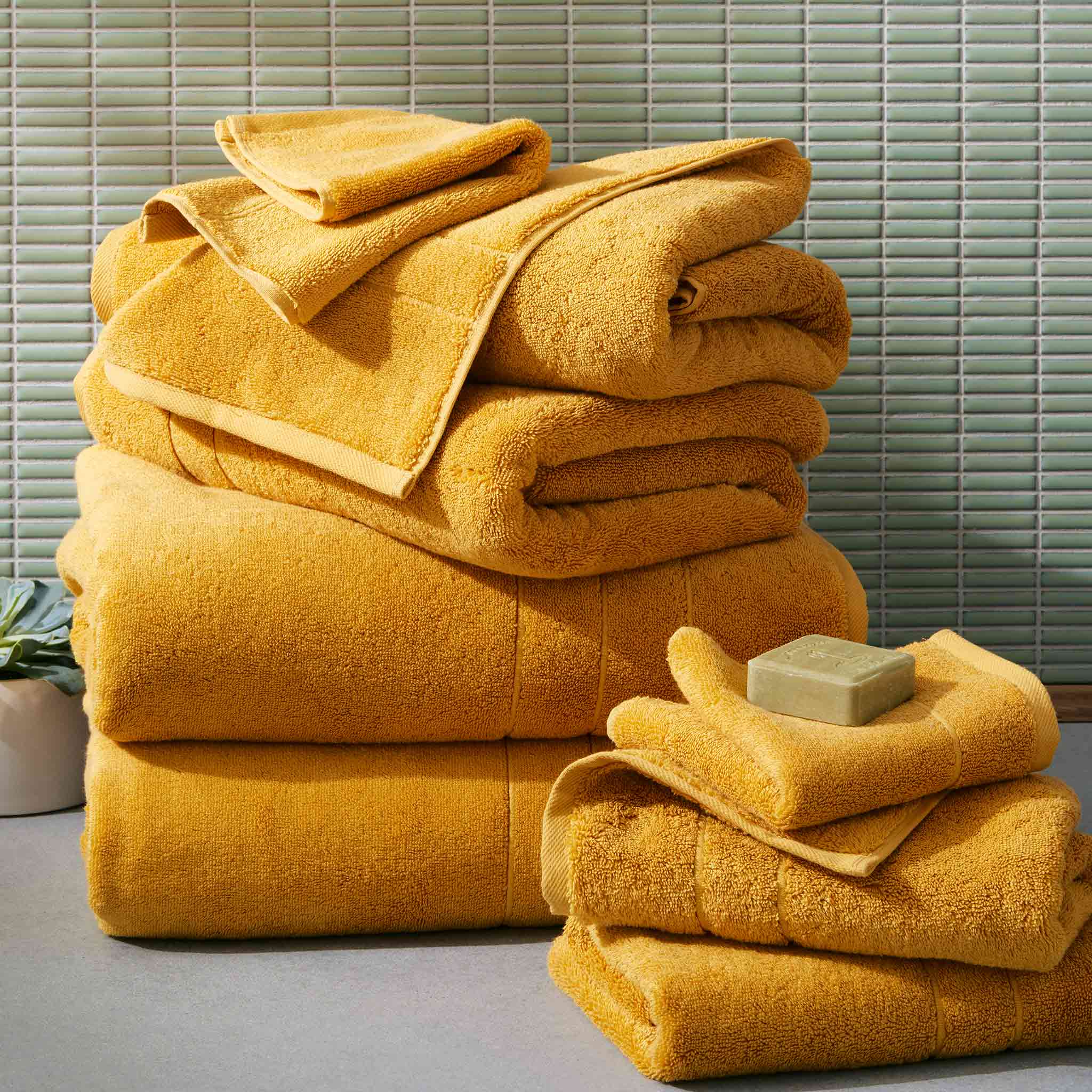 Super-Plush Turkish Cotton Bath Towels Set of 2 - Last Call