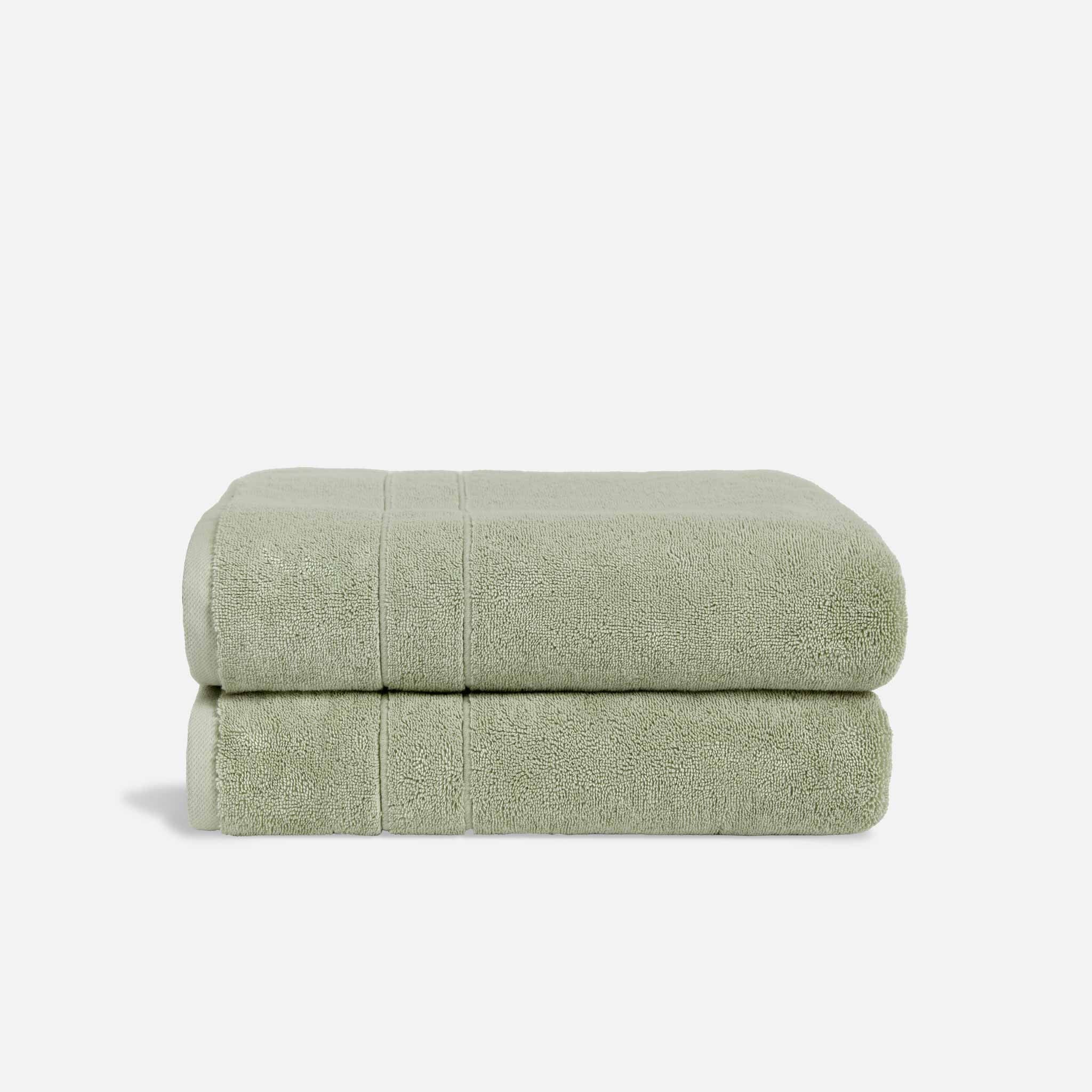 Super-Plush Turkish Cotton Bath Towels Set of 2 - Last Call