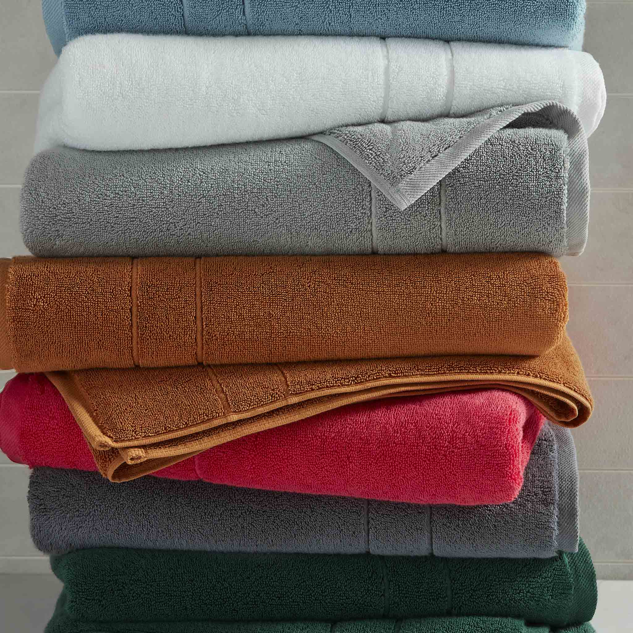 Super-Plush Turkish Cotton Bath Towels Set of 2 - Last Call