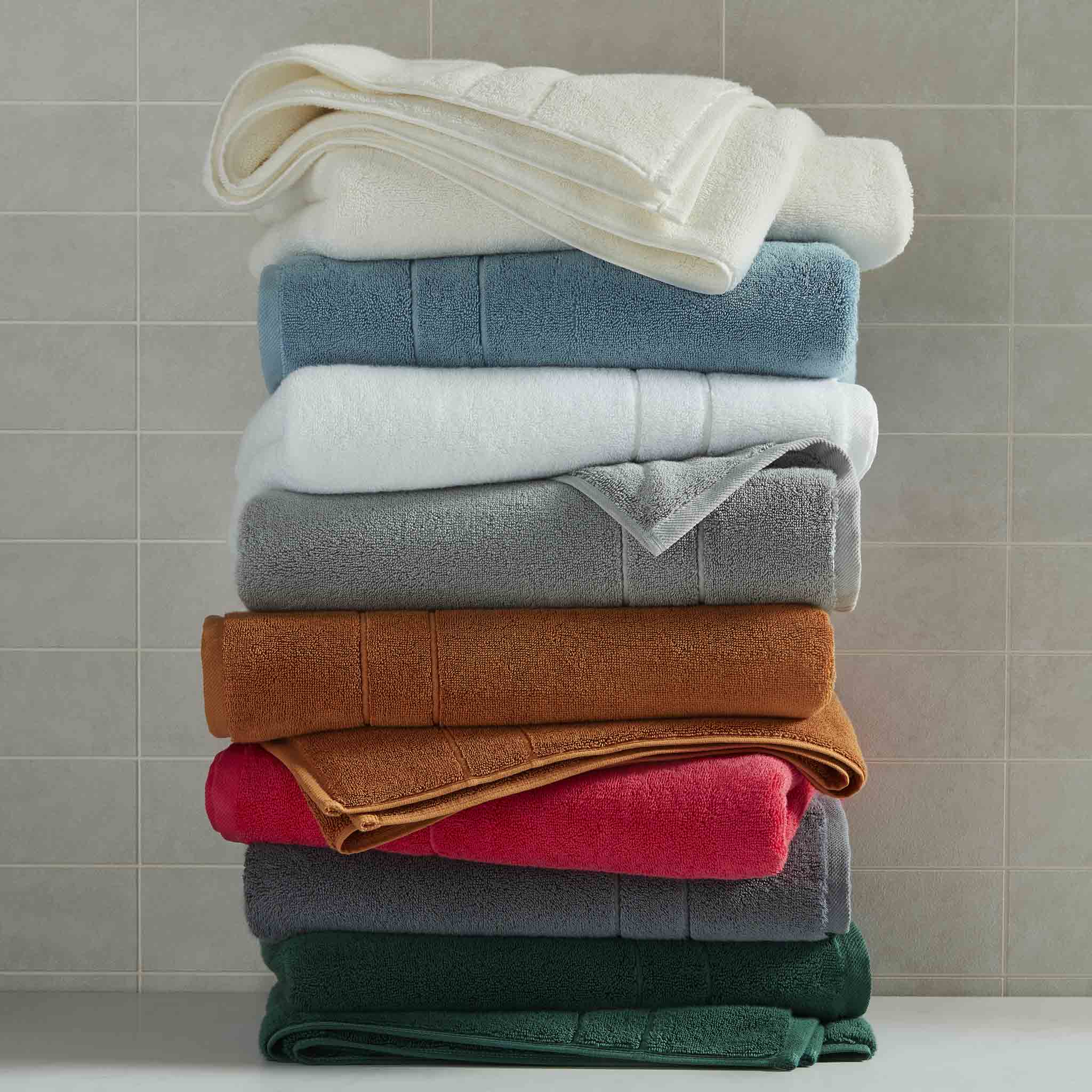 Super-Plush Turkish Cotton Bath Towels Set of 2 - Last Call