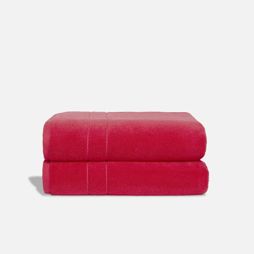 Super-Plush Turkish Cotton Bath Towels Set of 2 - Last Call