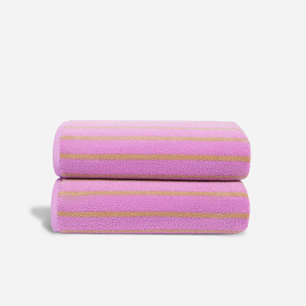 Super-Plush Turkish Cotton Bath Towels Set of 2 - Last Call