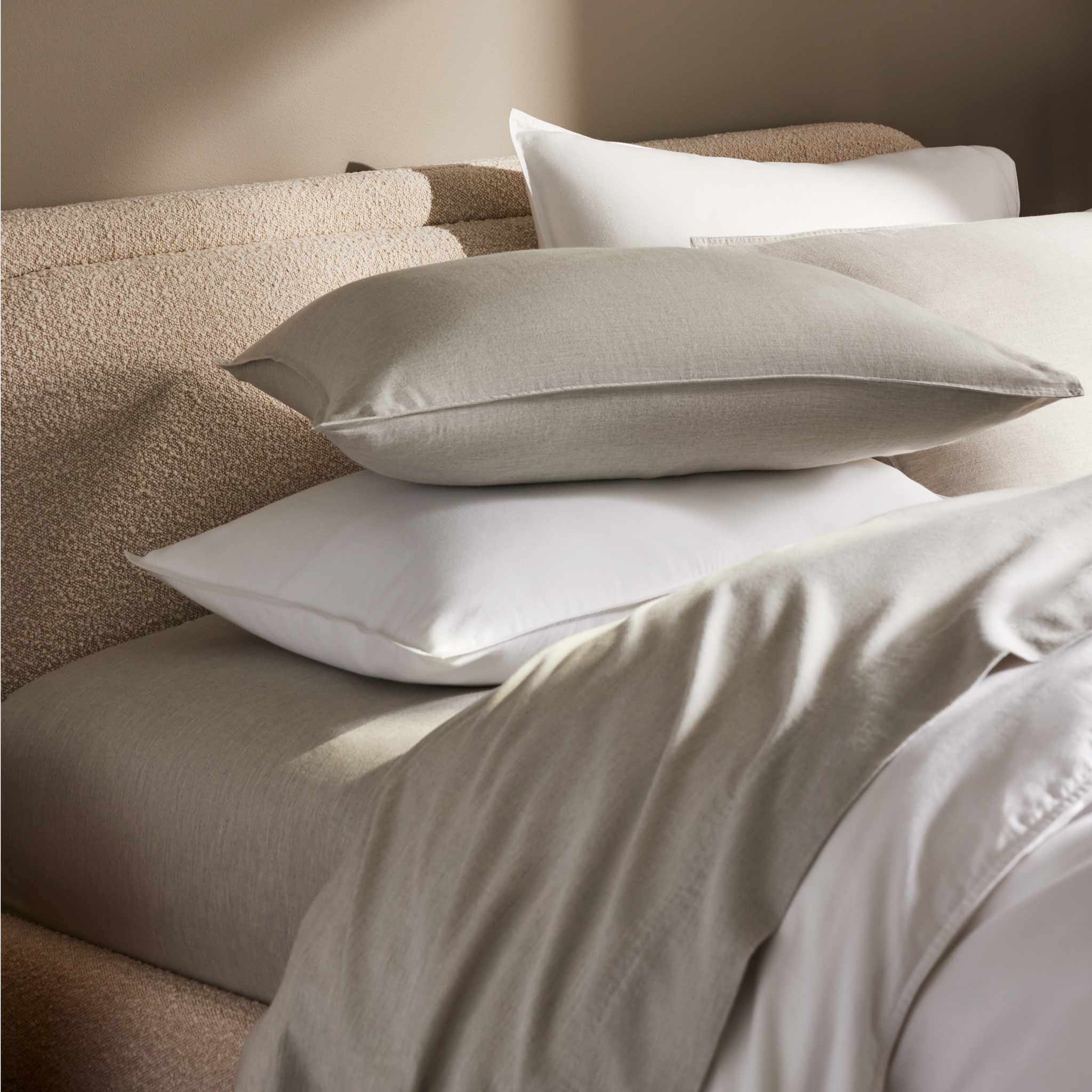 Heathered Cashmere Pillowcase Set