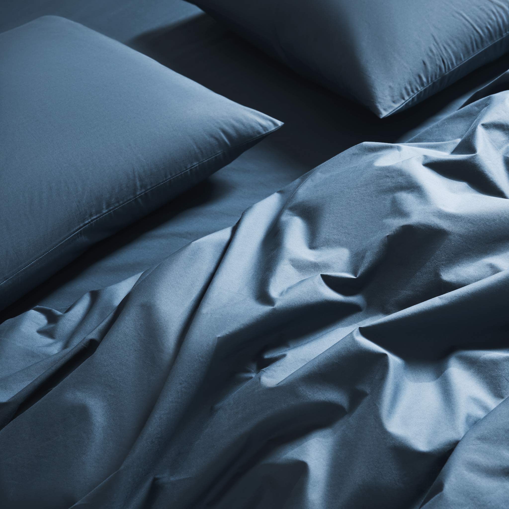 Classic Percale No Flat Sheet Set Bundle