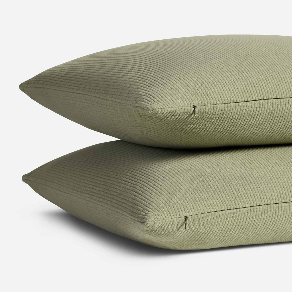Ribbed Matelasse Sham Set - Last Call