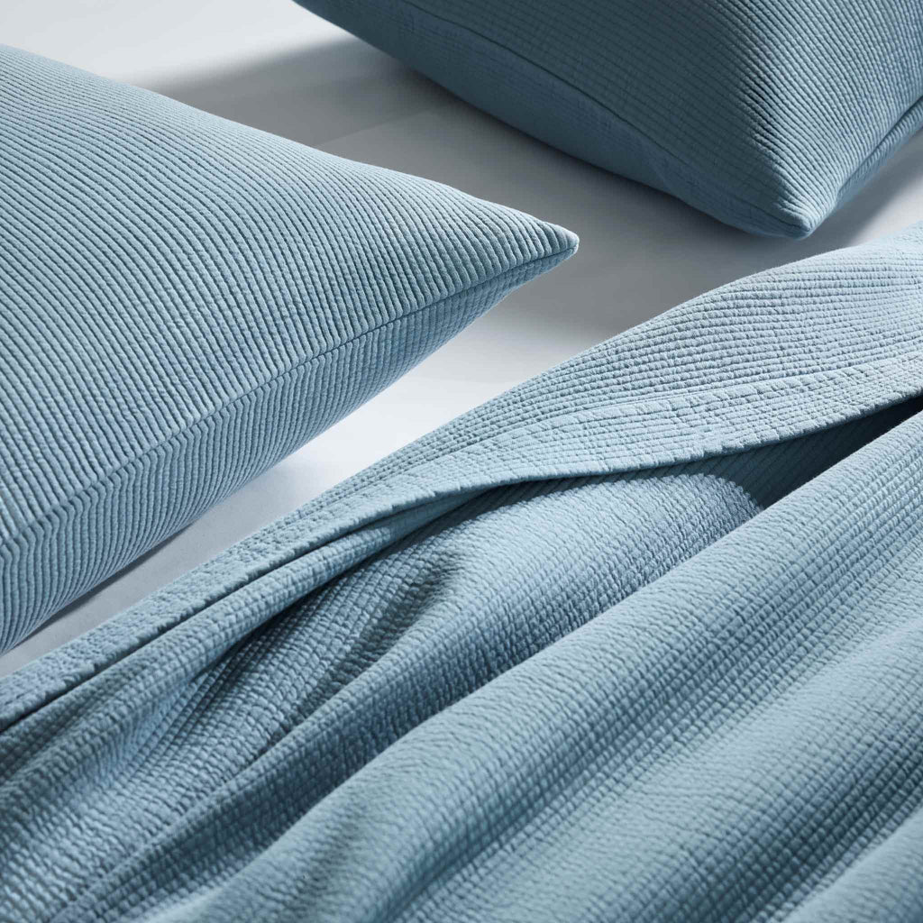 Ribbed Matelasse Sham Set