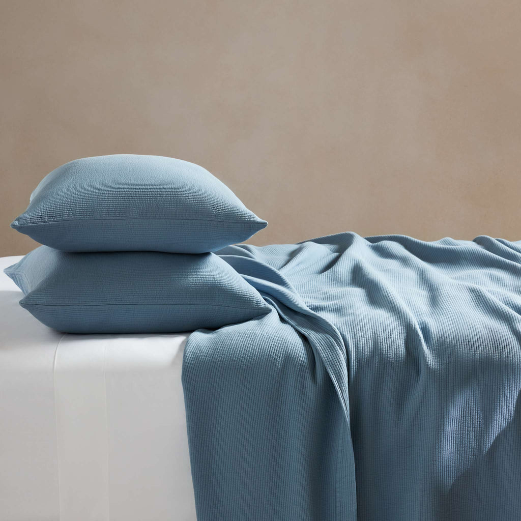 Ribbed Matelasse Sham Set - Last Call