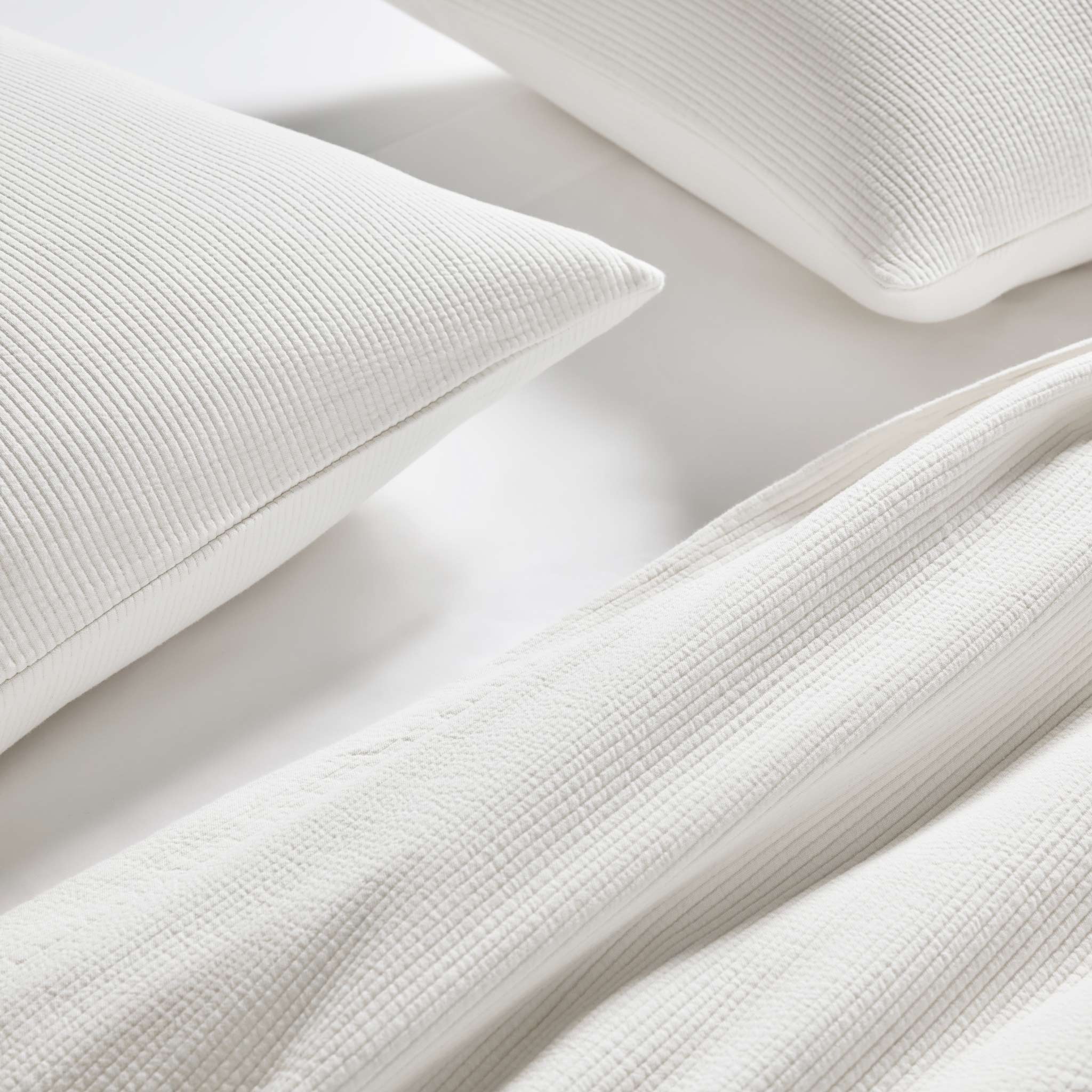 Ribbed Matelasse Sham Set - Last Call