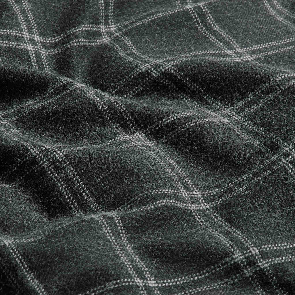 Alpaca Windowpane Throw Blanket - Last Call