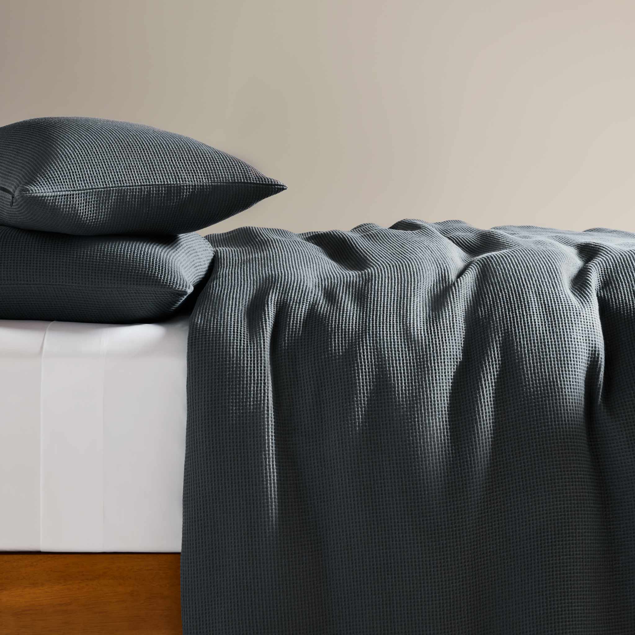 Micro Waffle Sham Set - Last Call