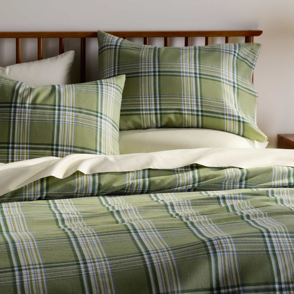 Brushed Flannel Pillowcase Set