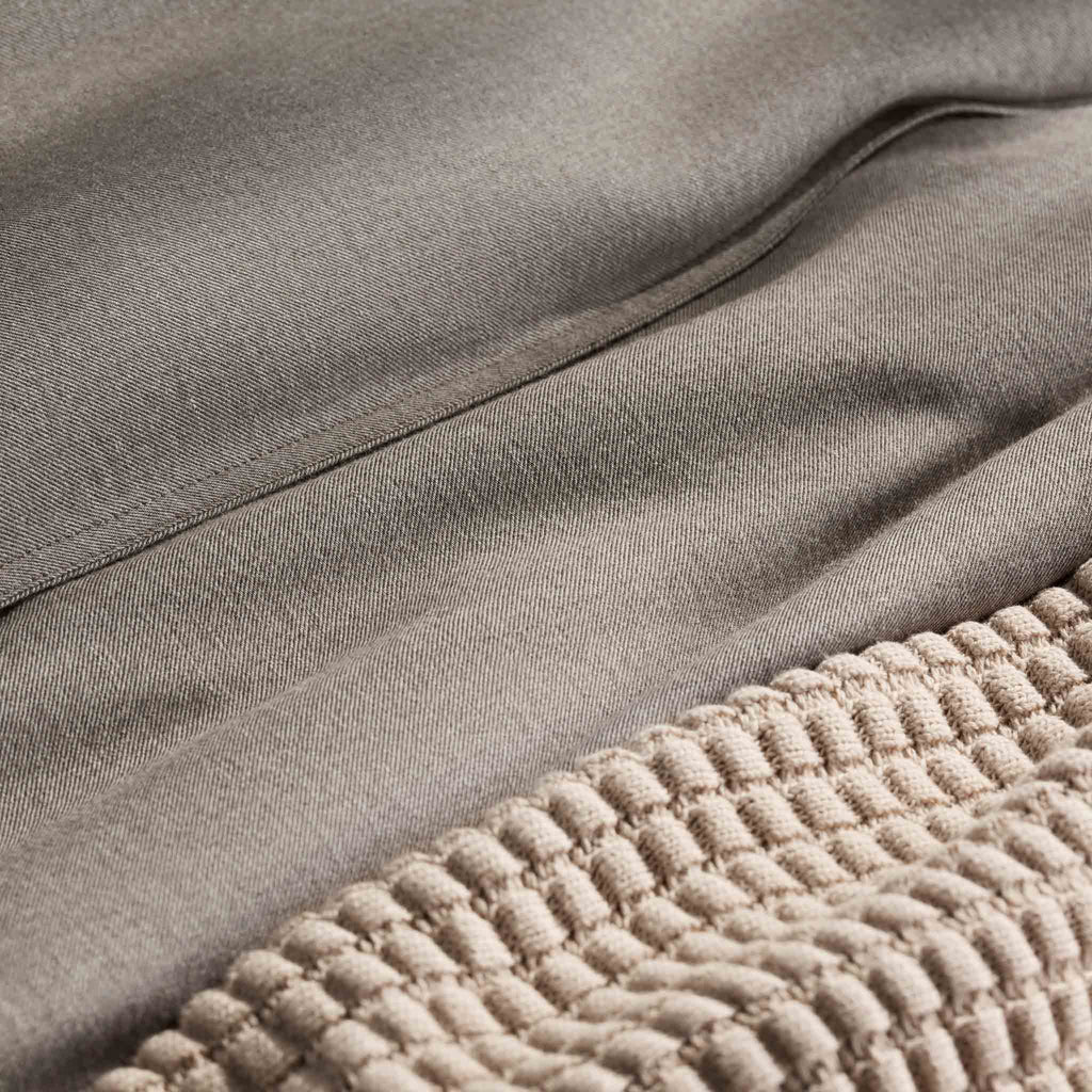 Grid Knit Cotton Throw Blanket - Last Call