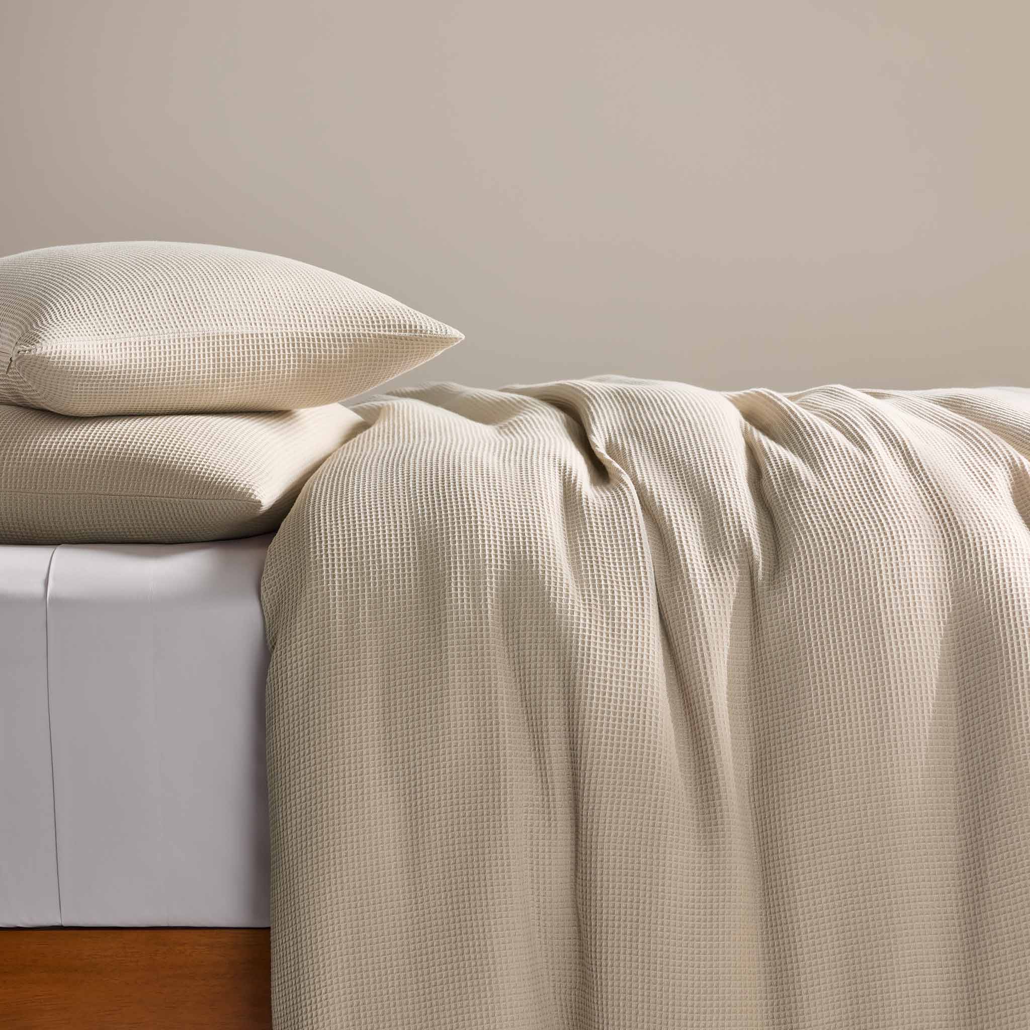 Micro Waffle Sham Set - Last Call