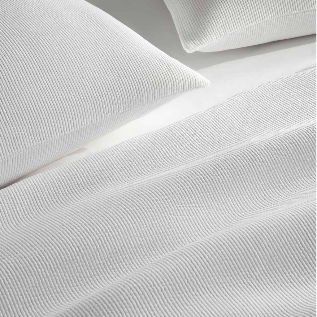 Ribbed Matelasse Duvet Cover