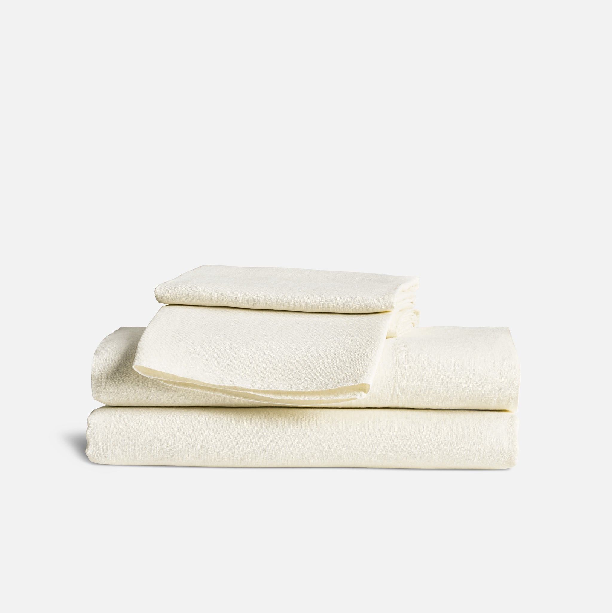 Washed European Linen Core Sheet Set - Last Call