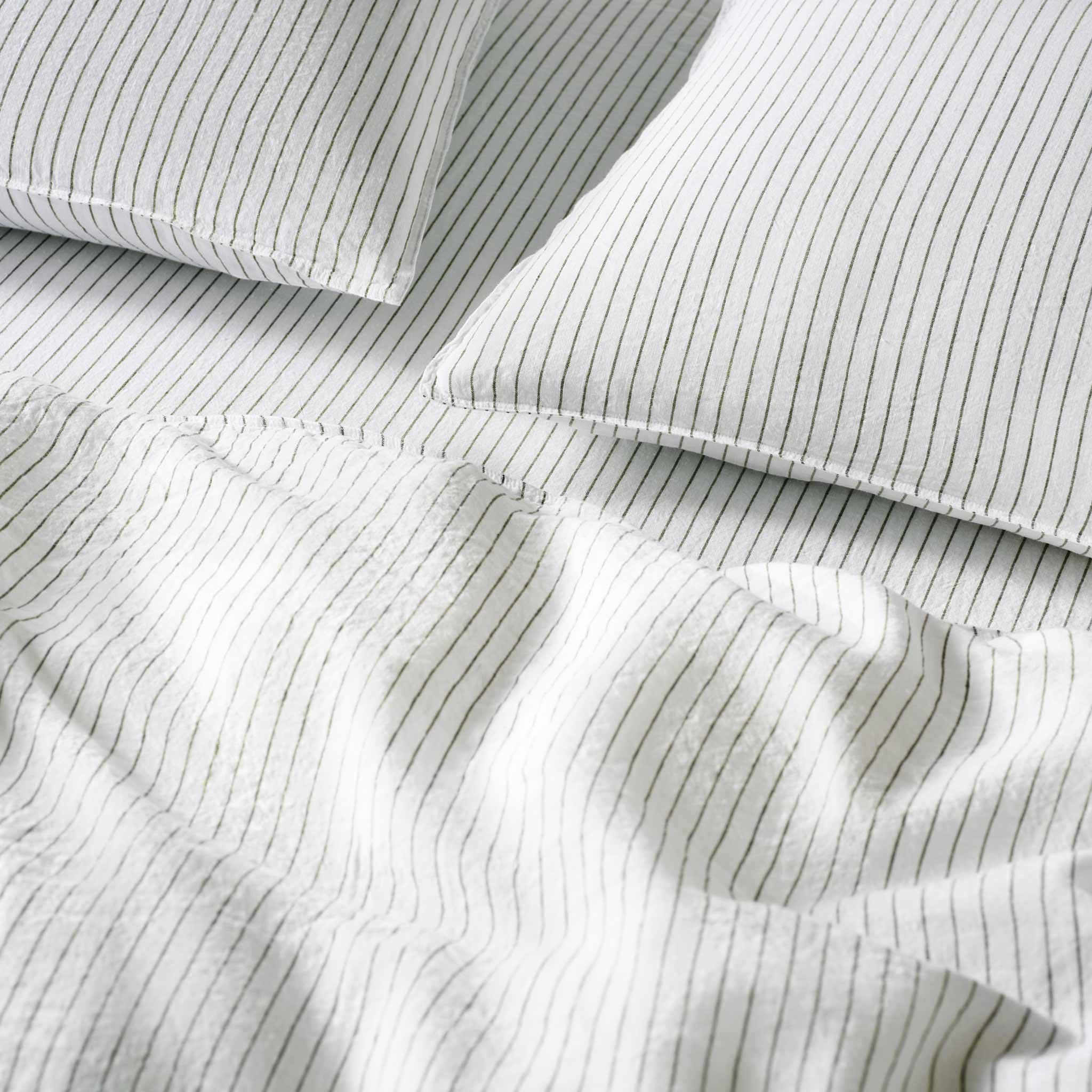 Washed European Linen Core Sheet Set - Last Call