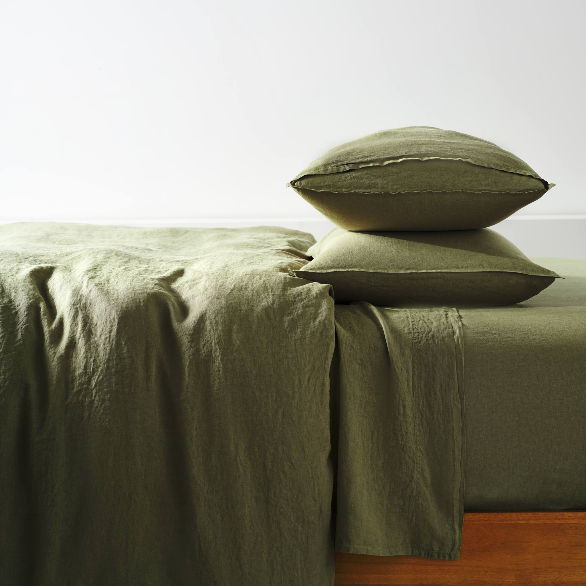 Washed European Linen Core Sheet Set - Last Call