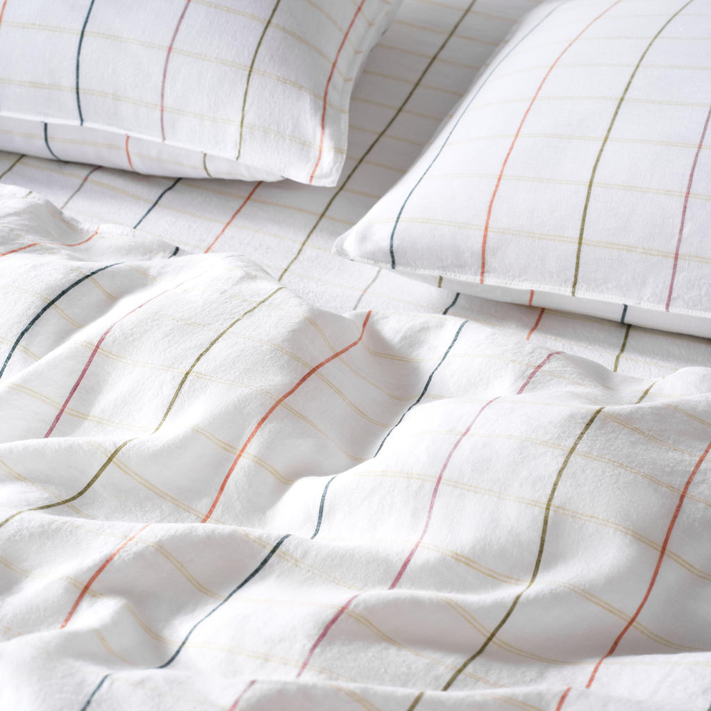 Washed European Linen Core Sheet Set - Last Call