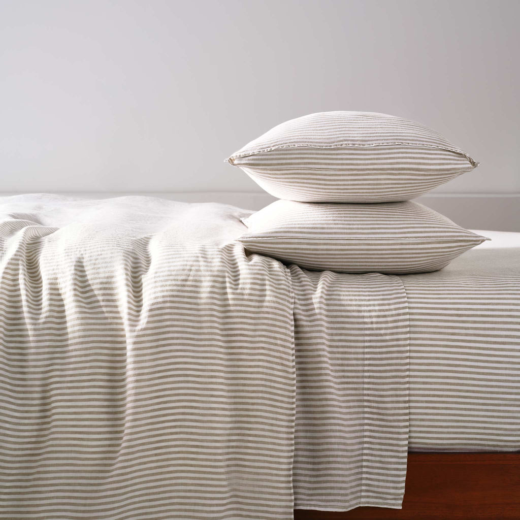 Washed European Linen Core Sheet Set - Last Call