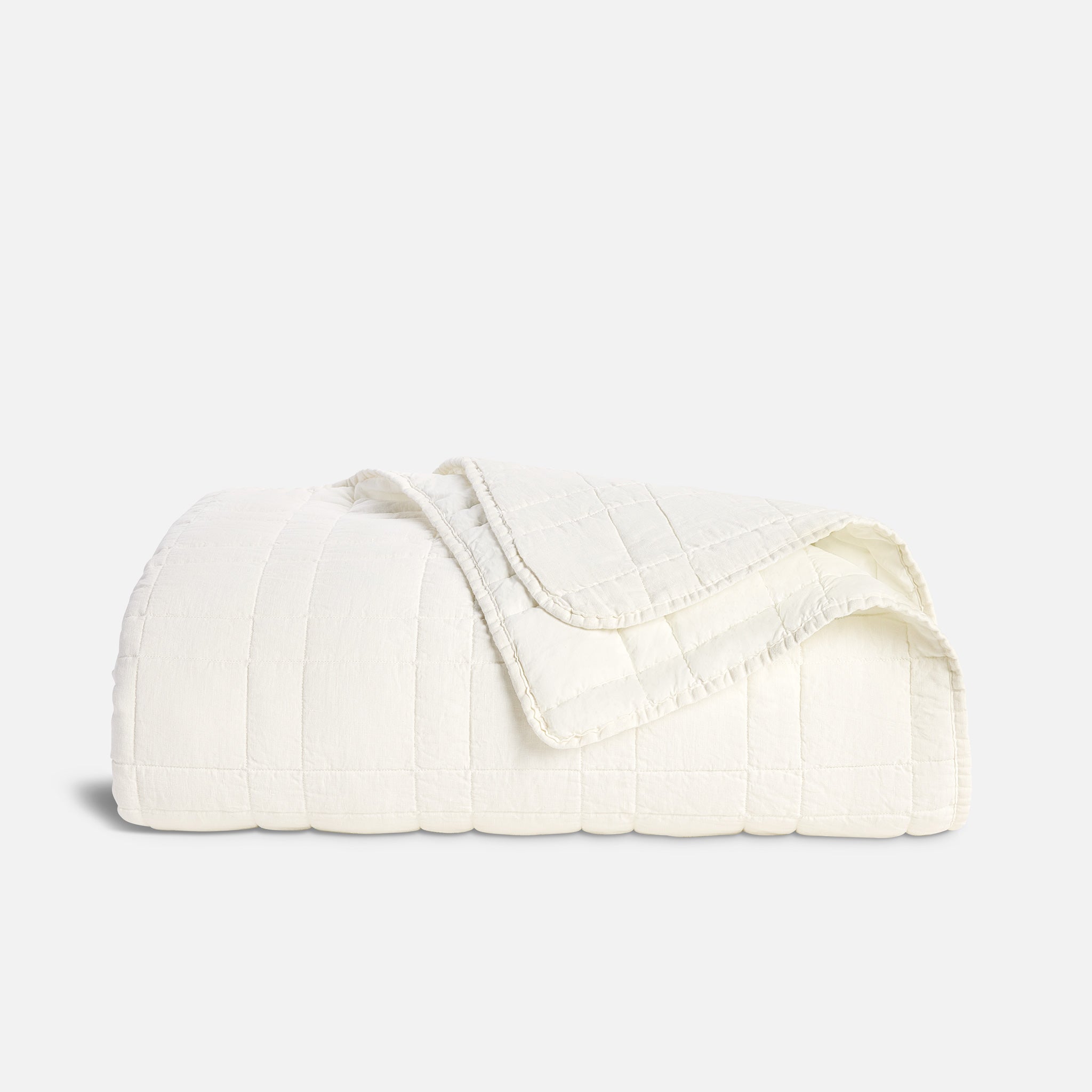 Washed European Linen Quilt