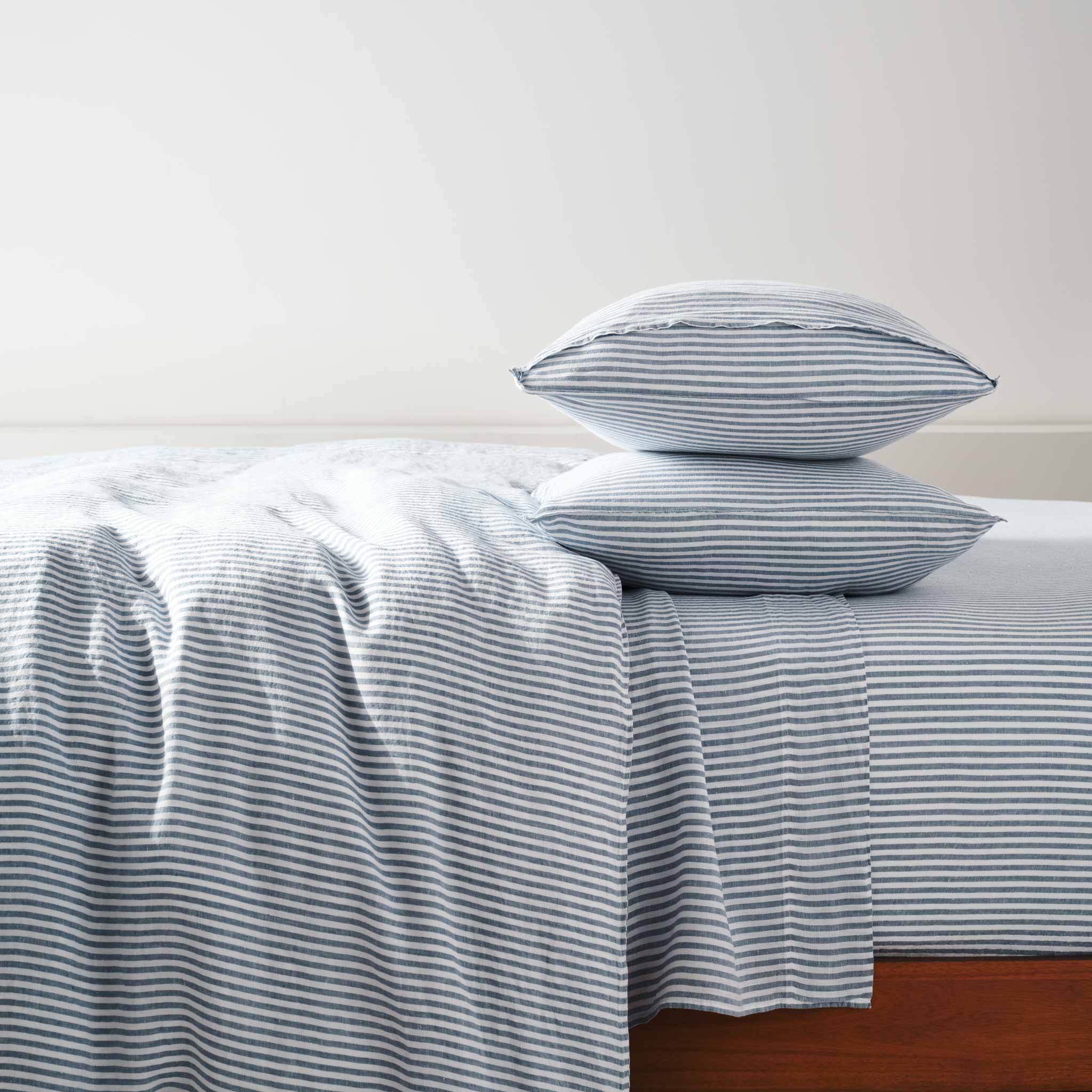 Washed European Linen Core Sheet Set - Last Call