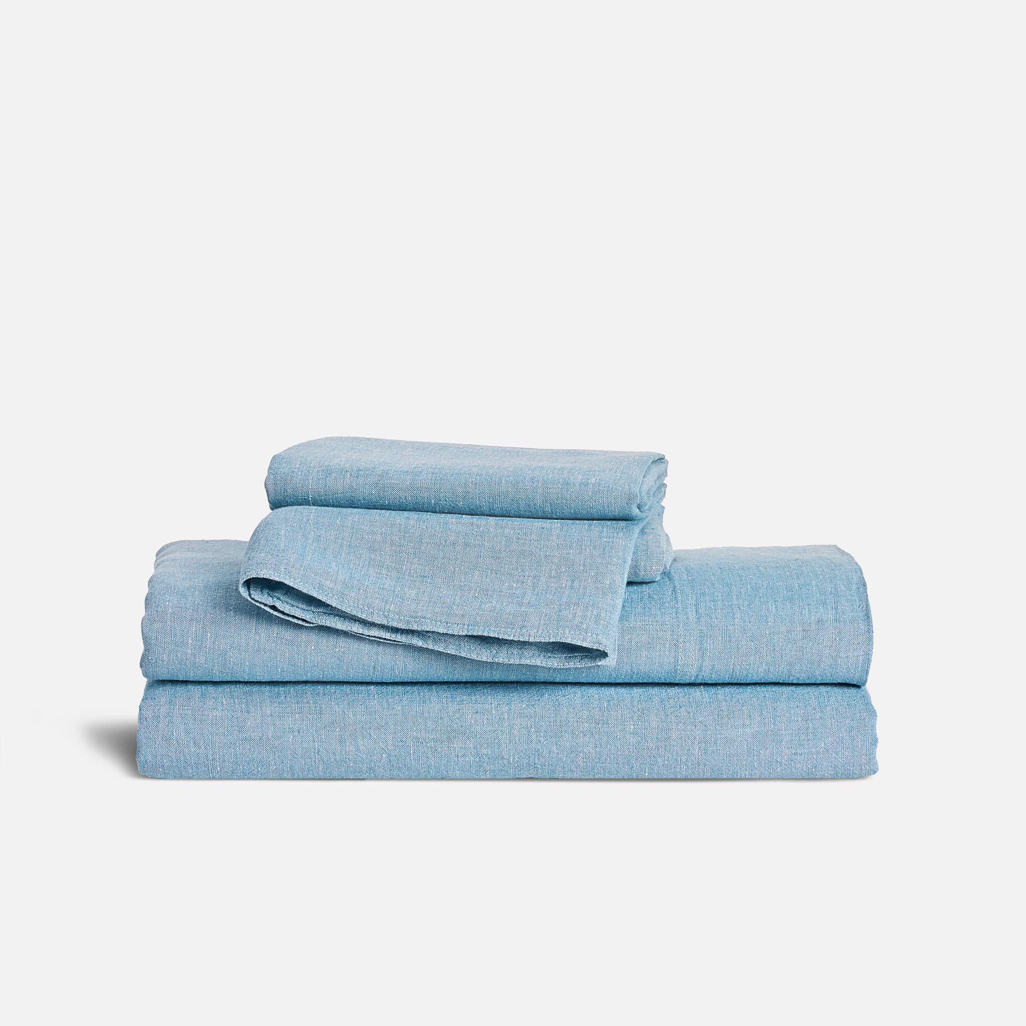 Washed European Linen Core Sheet Set - Last Call