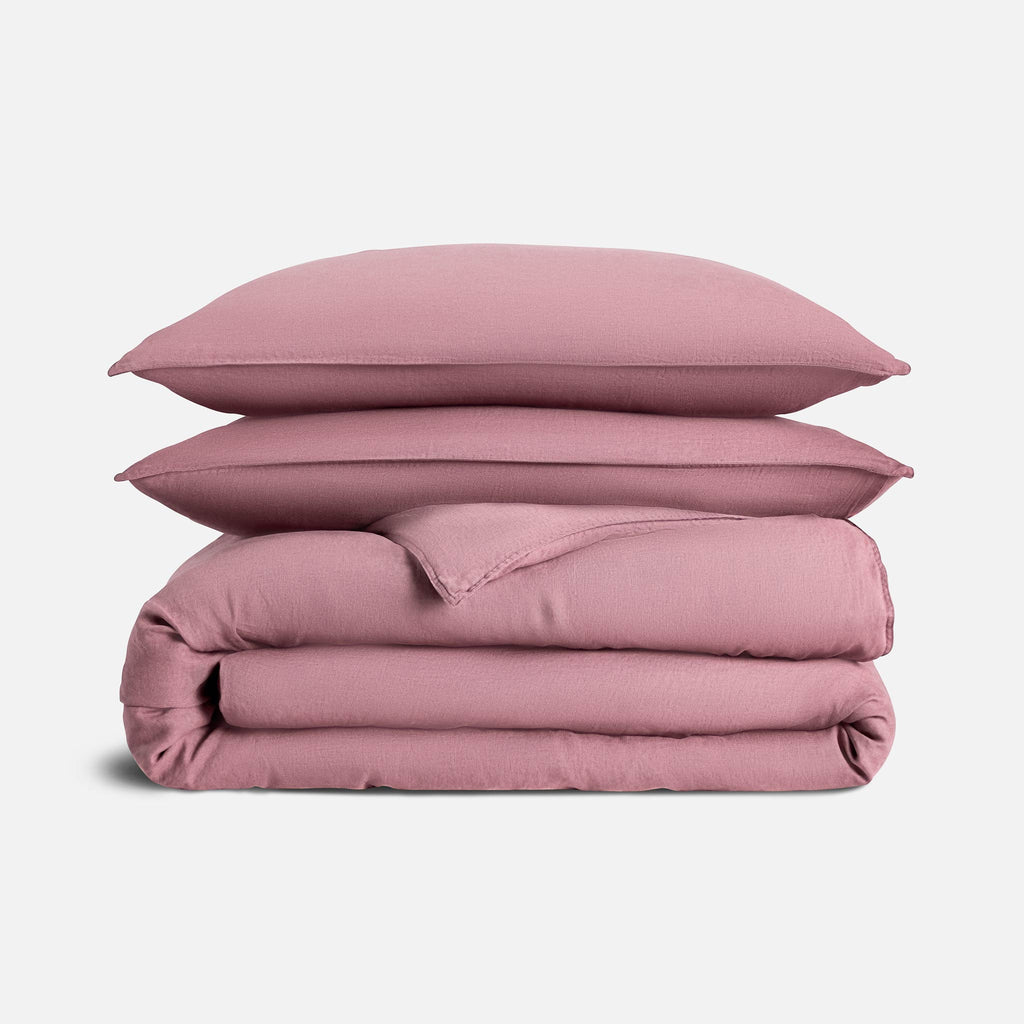 Washed European Linen Duvet Set