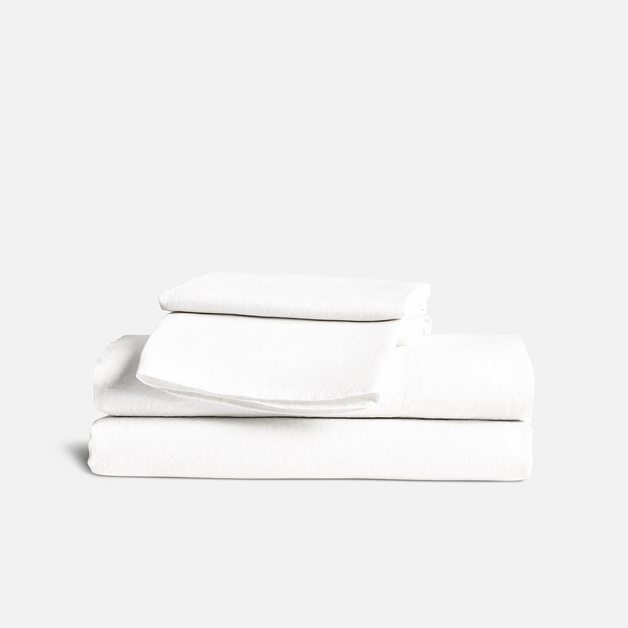 Washed European Linen Core Sheet Set - Last Call