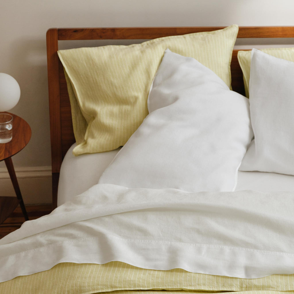 Washed European Linen Core Sheet Set - Last Call