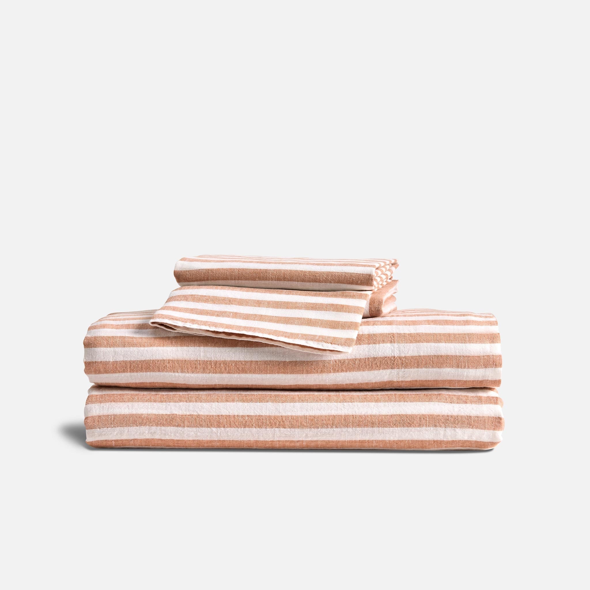 Washed European Linen Core Sheet Set