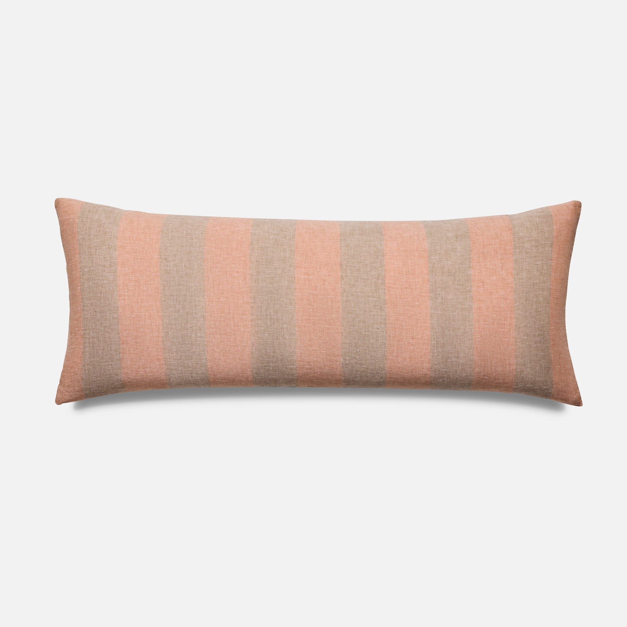 Washed European Linen Lumbar Pillow Cover