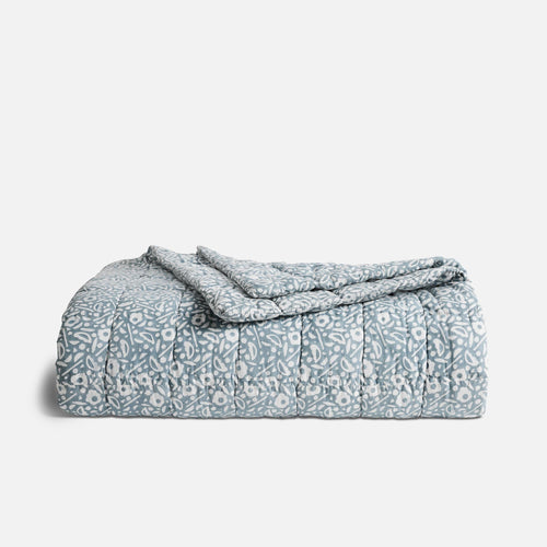 Caroline Z. Hurley Blockprint Quilt