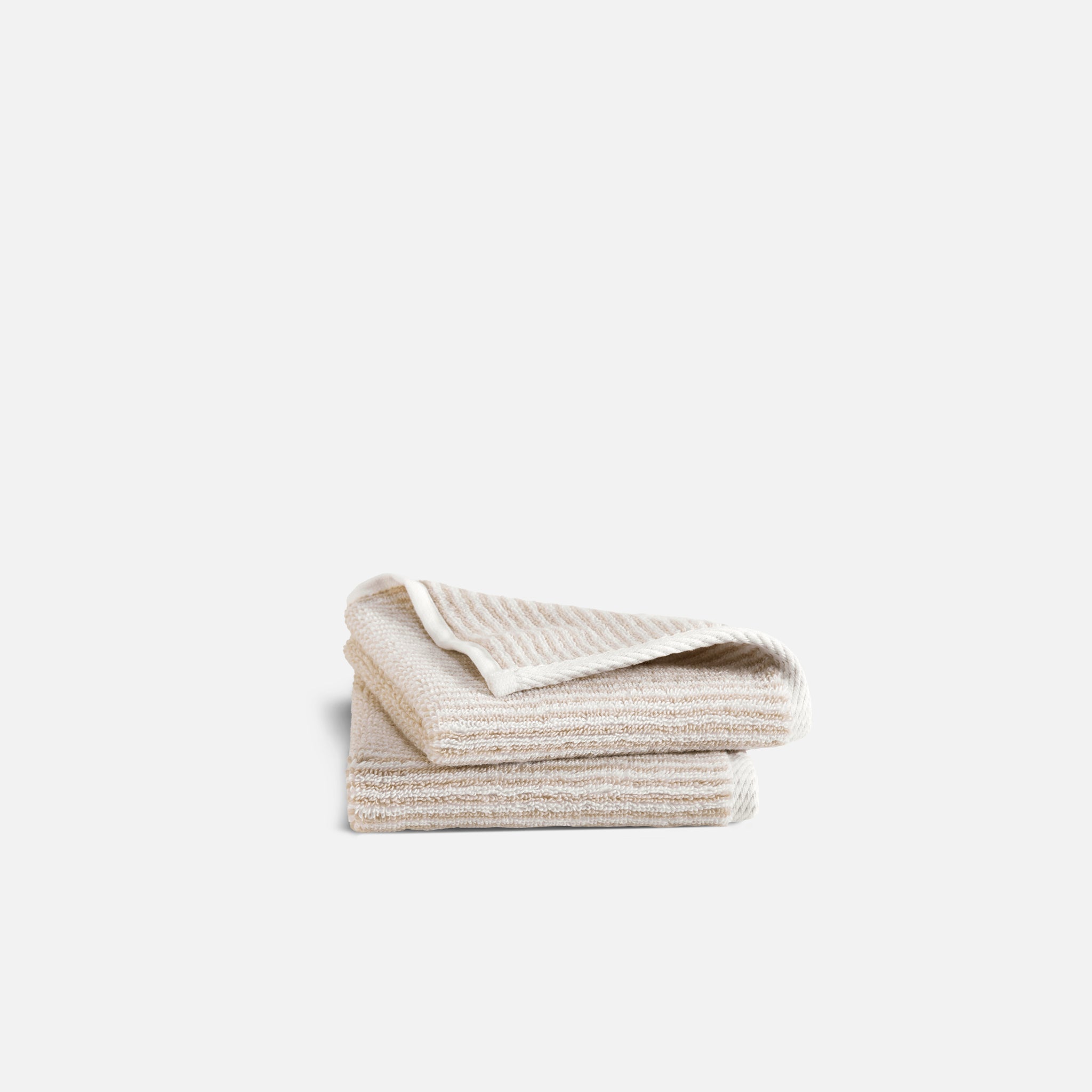Plush Turkish Cotton Washcloths Set of 2