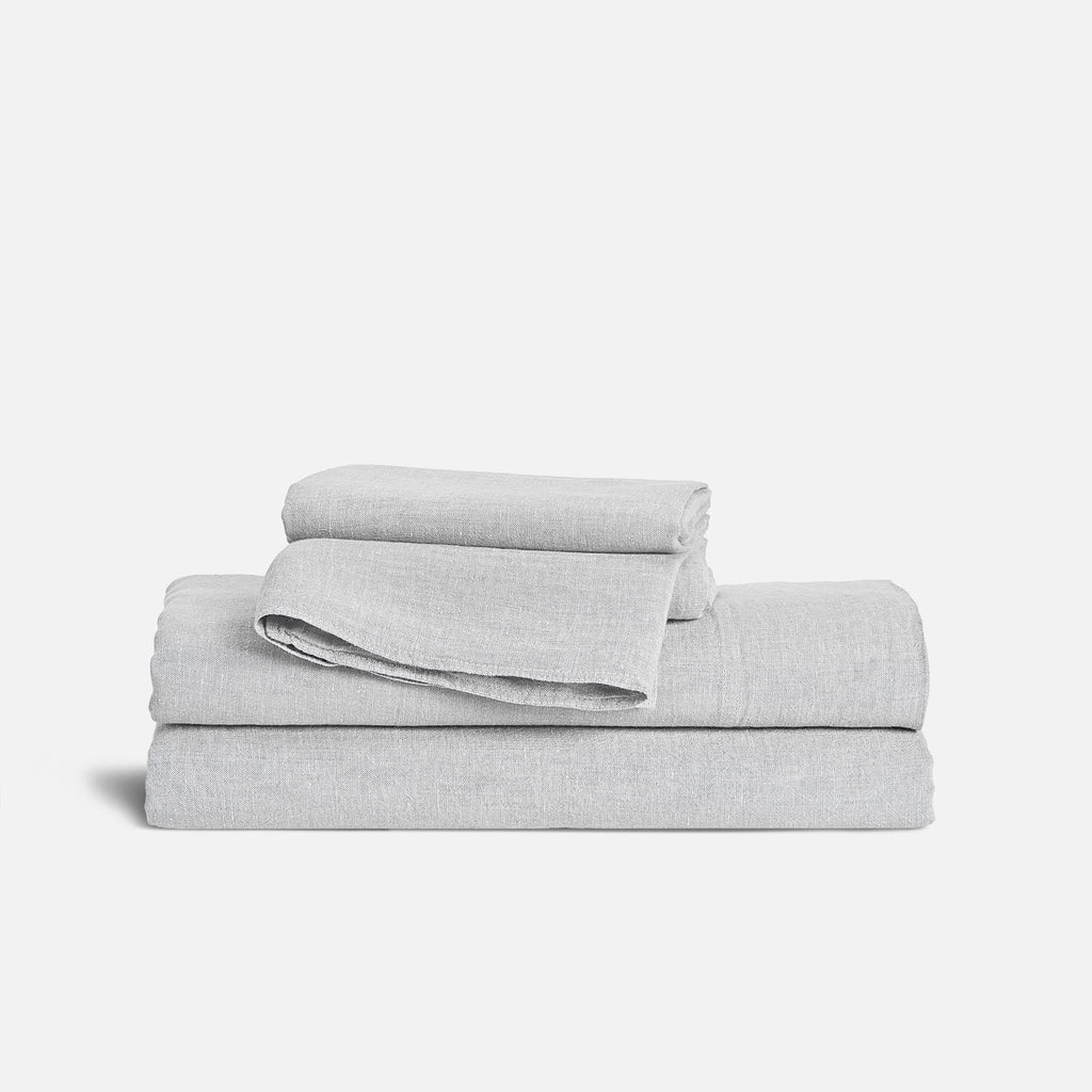 Washed European Linen Core Sheet Set - Last Call