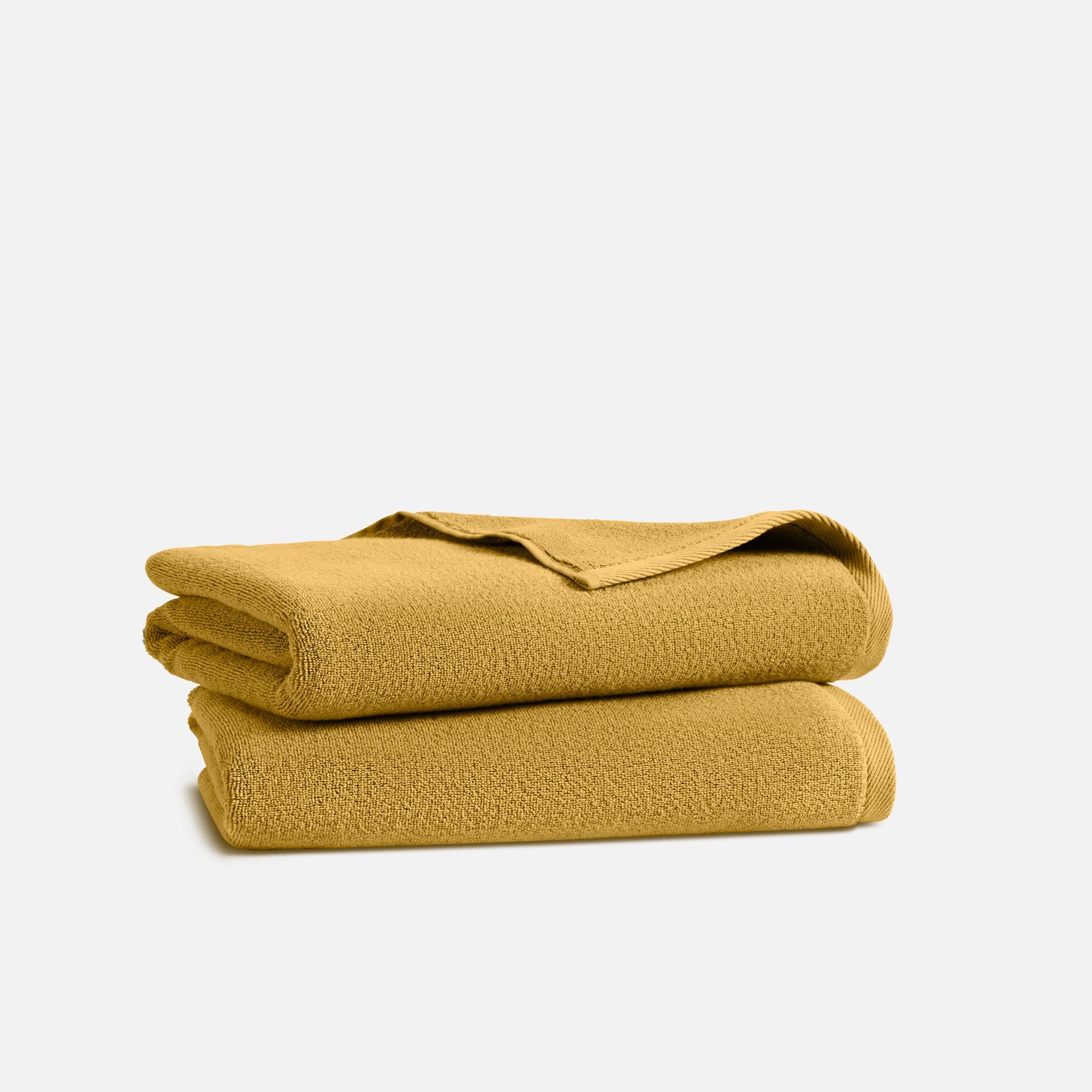 Plush Turkish Cotton Bath Towels Set of 2
