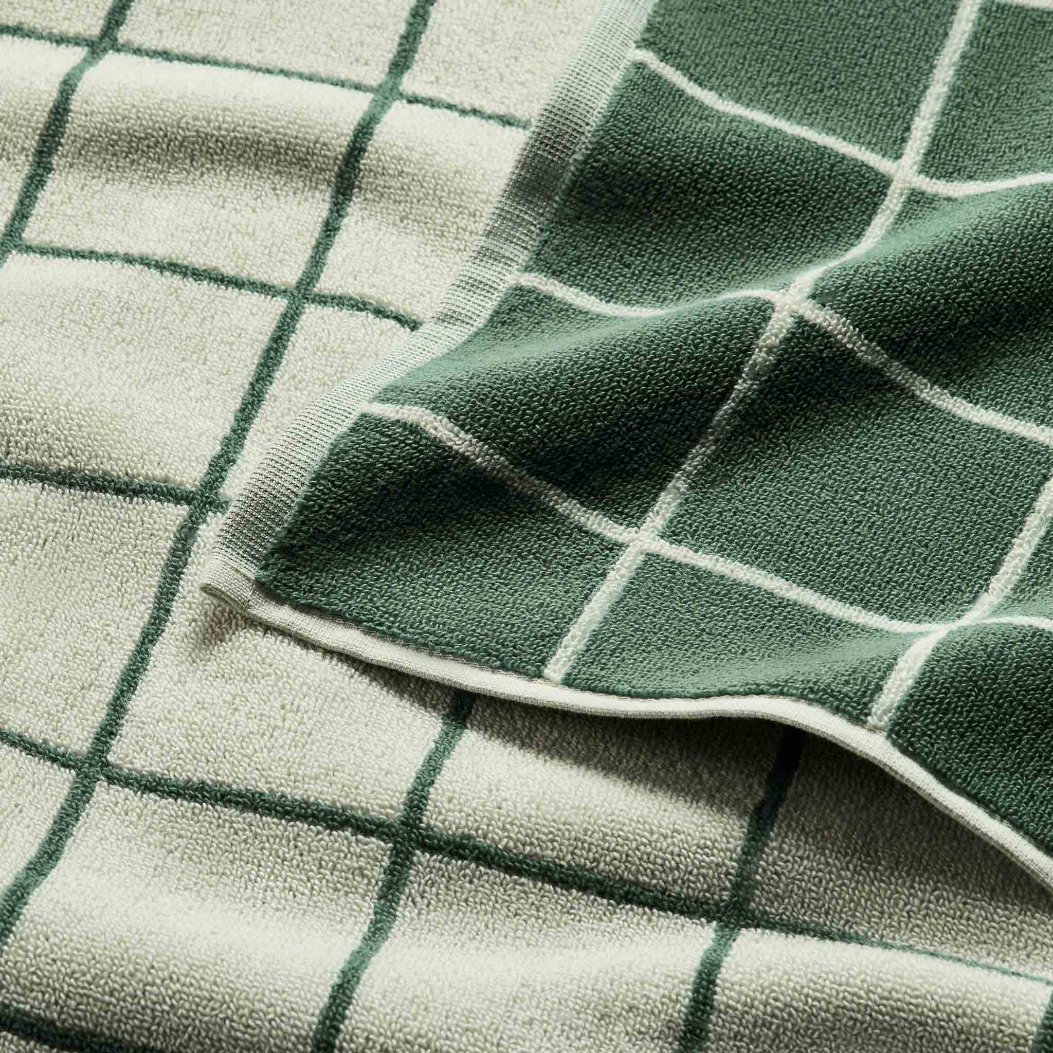 Windowpane Bath Towels Set of 2 - Last Call