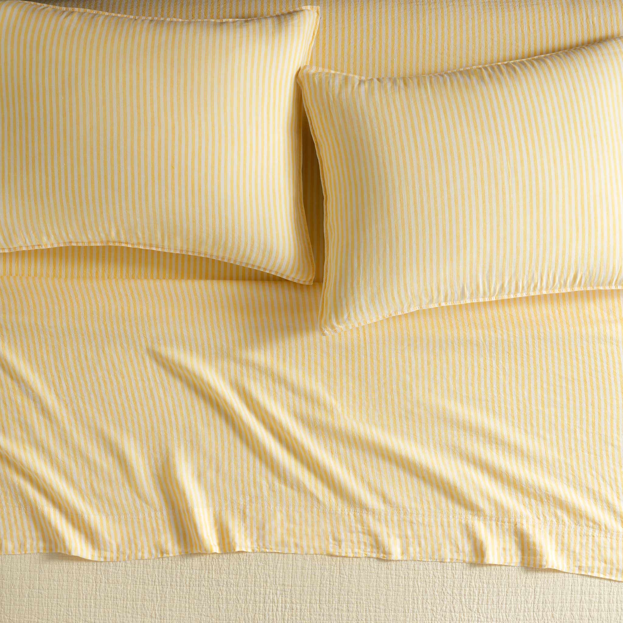 Set of 2 Washed European Linen Core Sheet Set Bundle