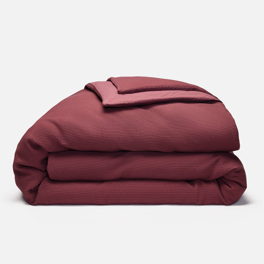 Ribbed Matelasse Duvet Cover