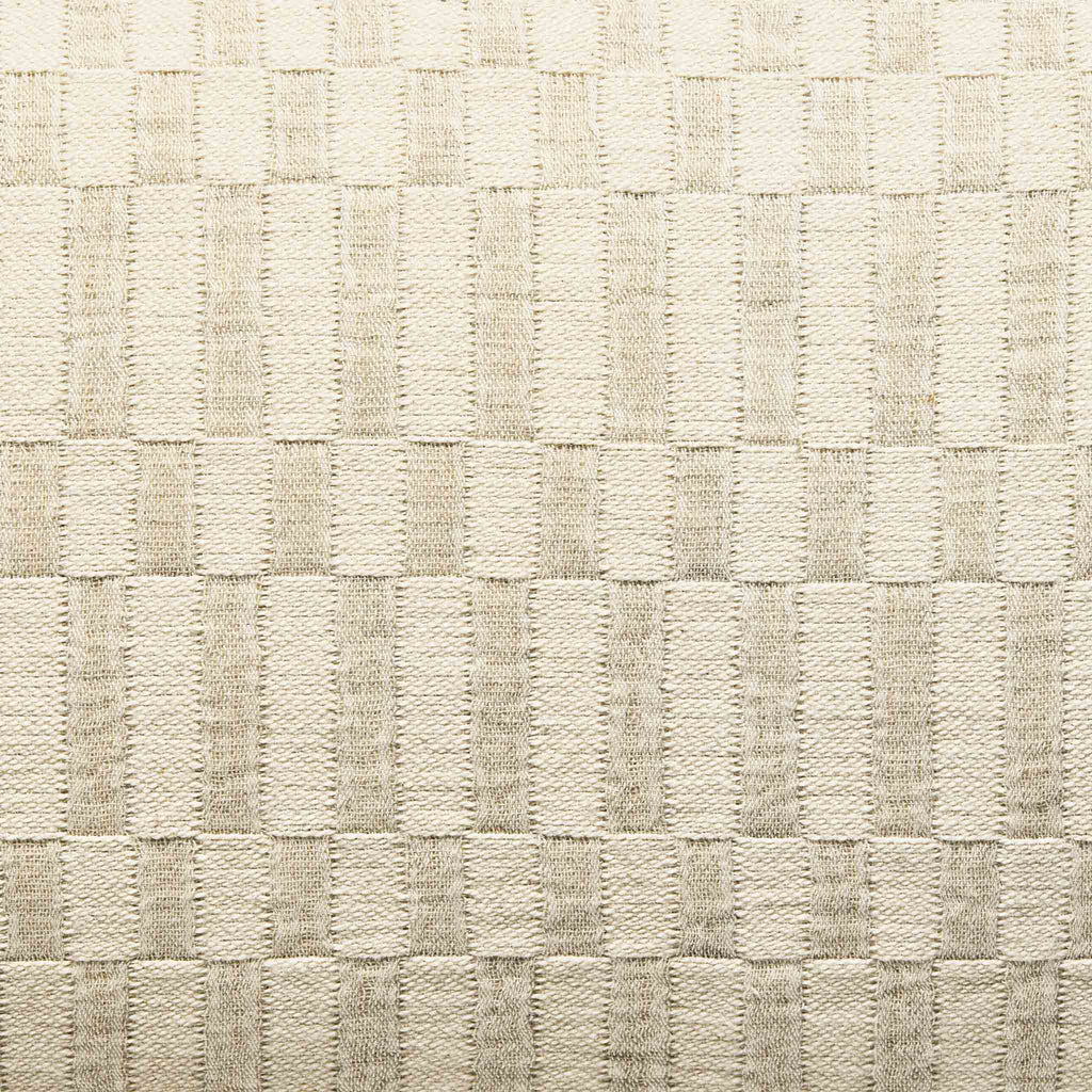 Woven Checkerboard Lumbar Pillow Cover