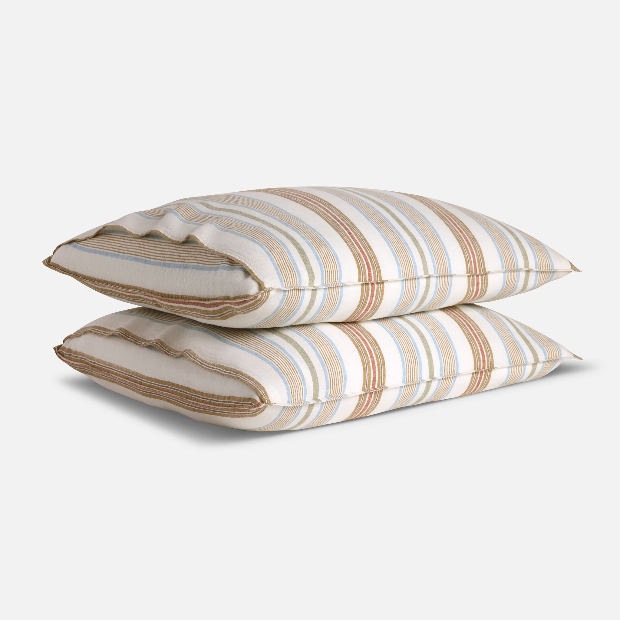 Washed European Linen Pillowcase Set