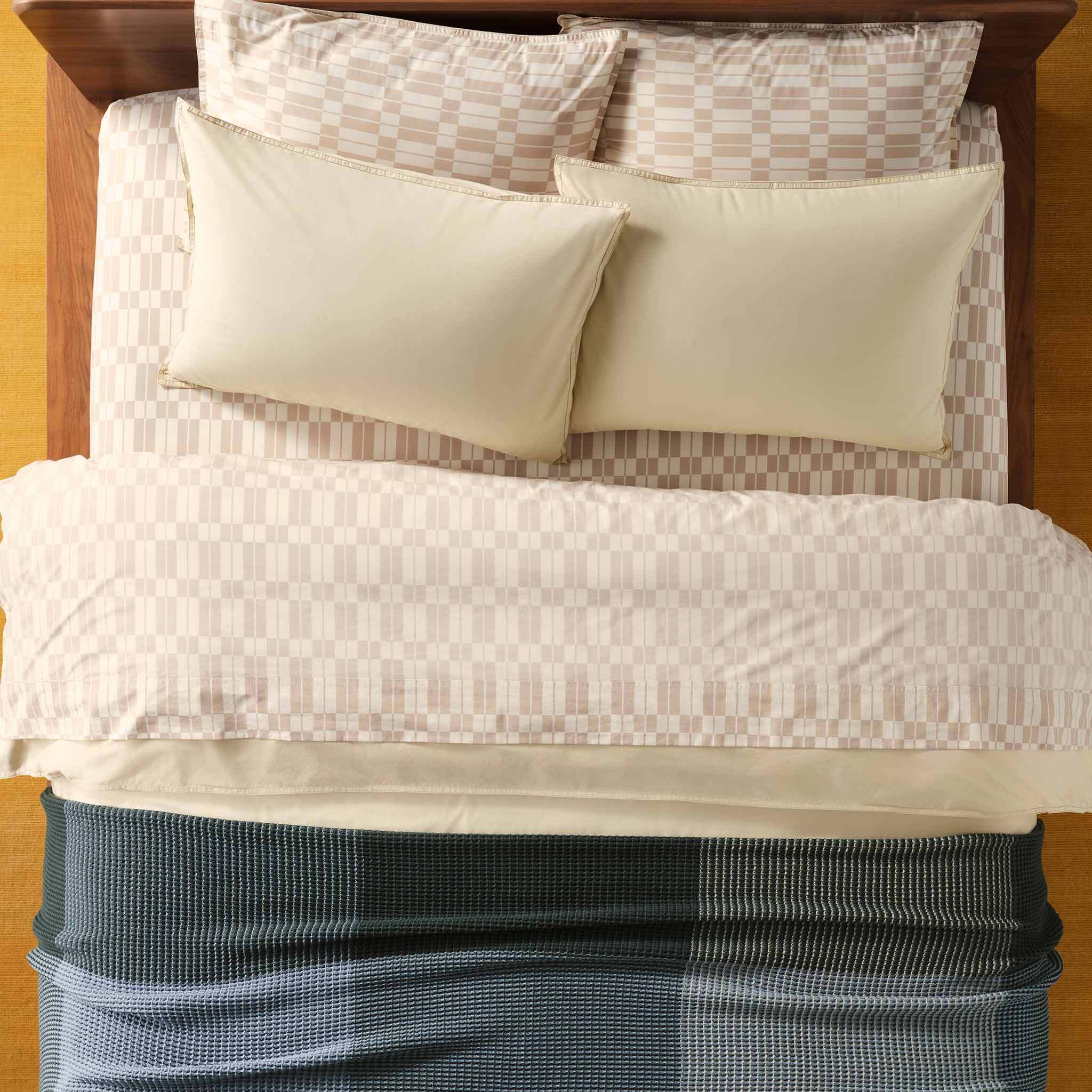 Washed Classic Percale Duvet Cover - Last Call
