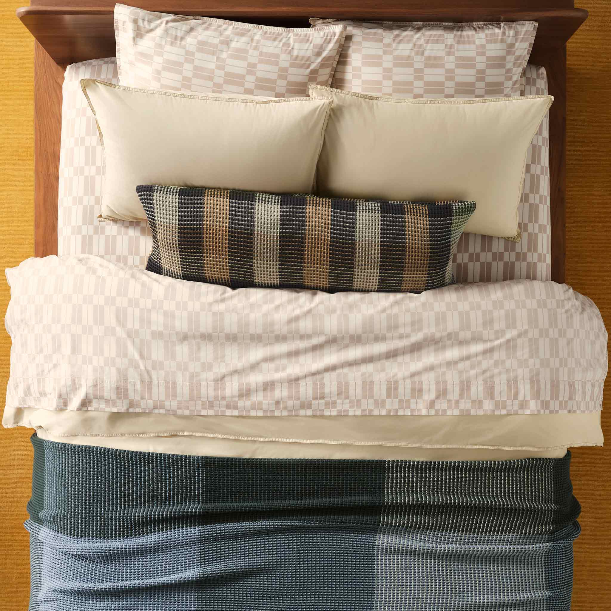 Dreamweave Waffle Lumbar Pillow Cover