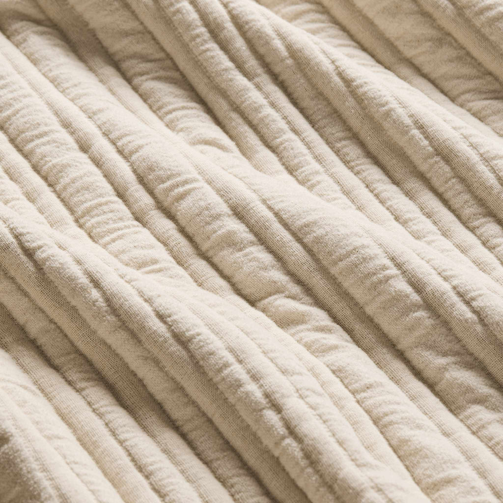 Cozy Ribbed Quilted Shams - Last Call