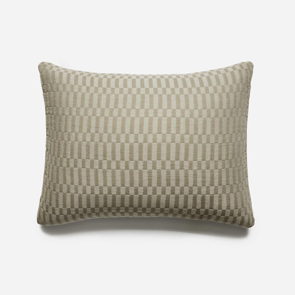 Woven Checkerboard Sham Set