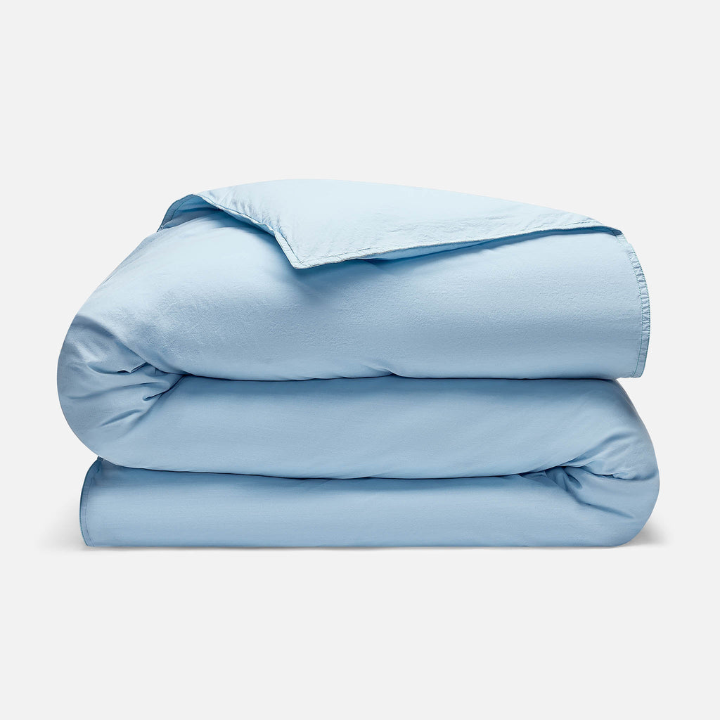 Washed Classic Percale Duvet Cover - Last Call
