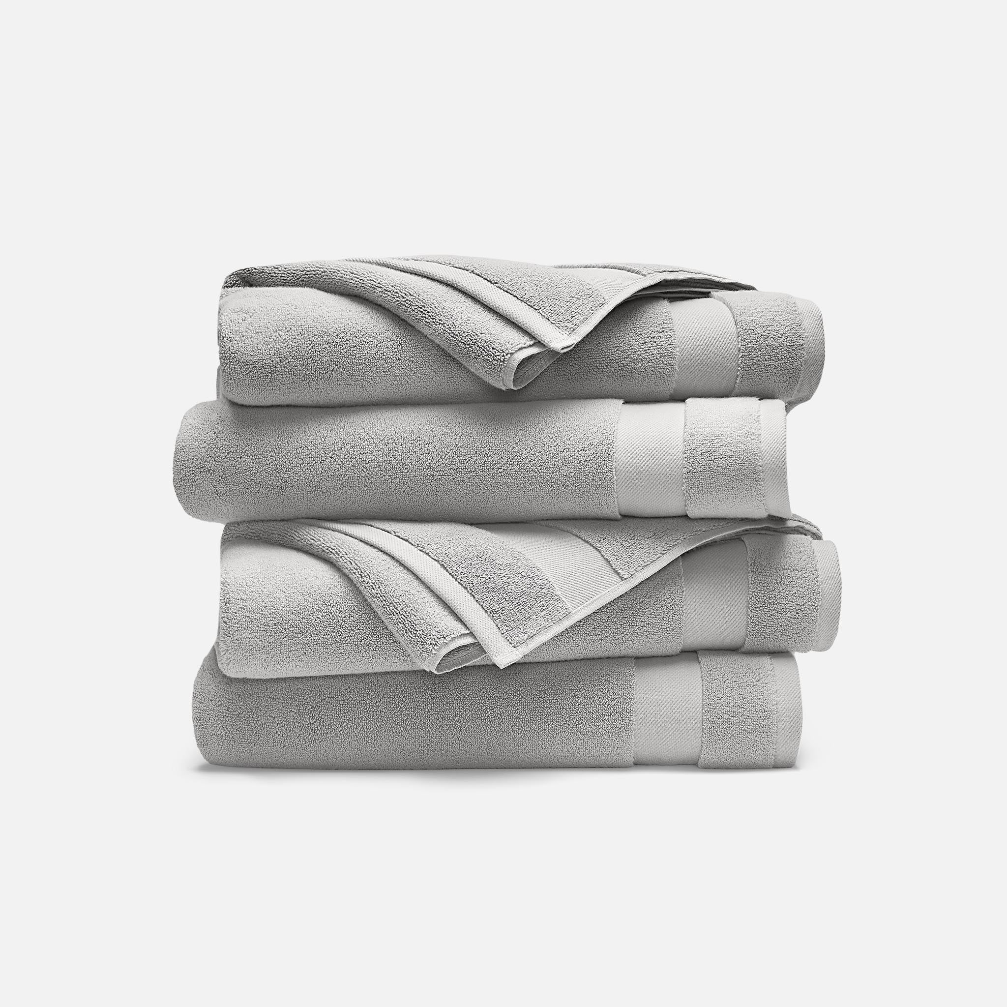 Super-Plush Set of 4 Bath Towel Bundle