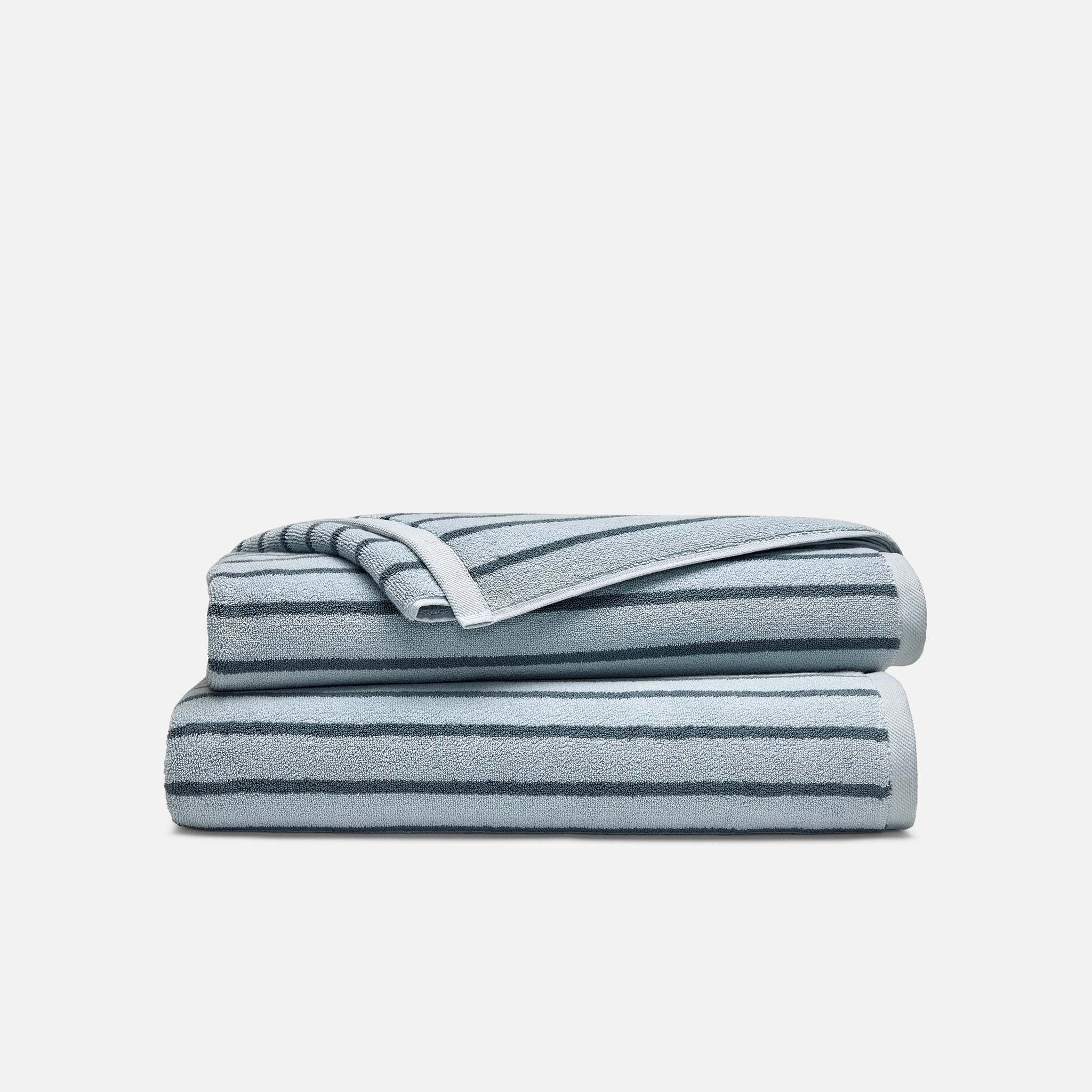 Super-Plush Turkish Cotton Bath Sheets Set of 2