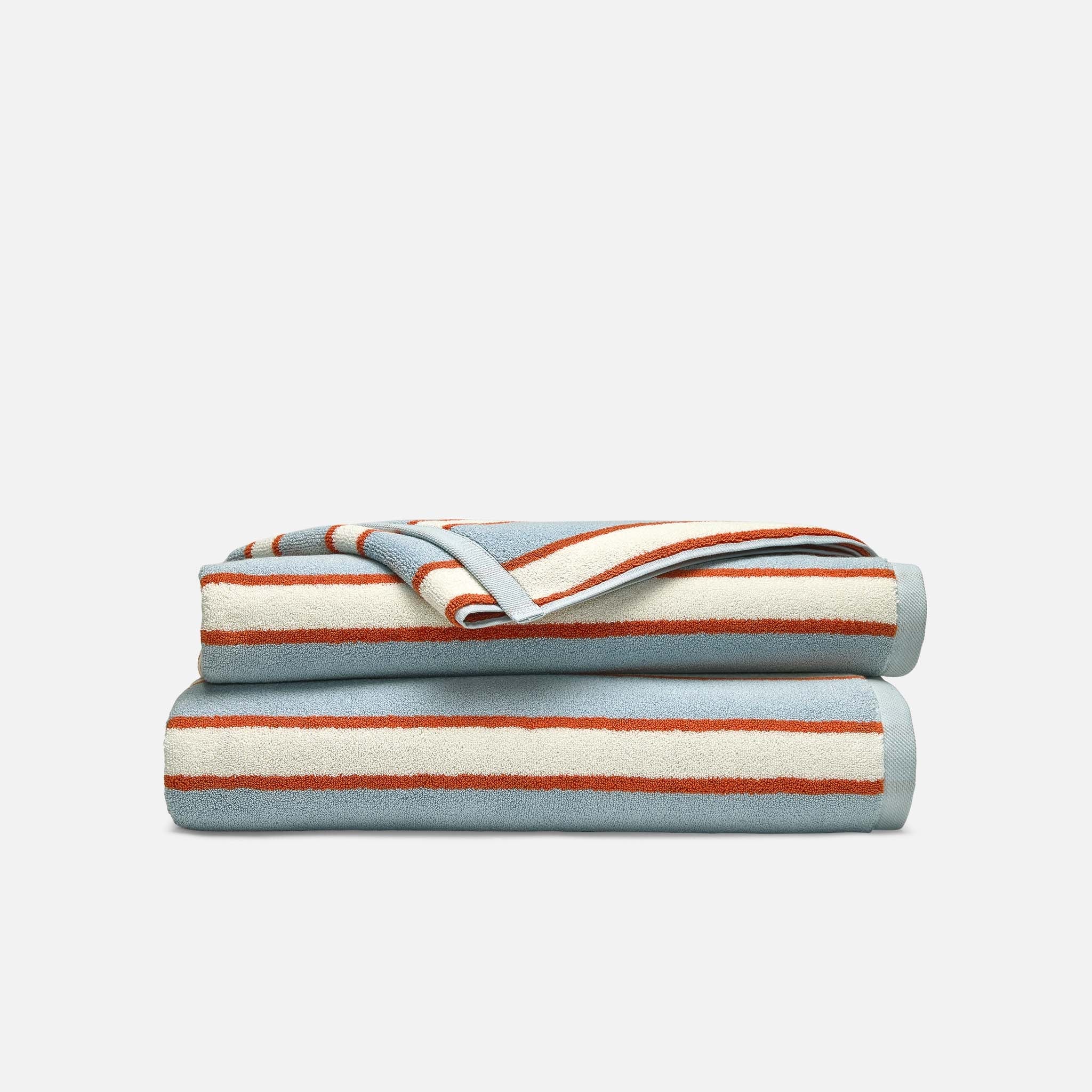 Super-Plush Turkish Cotton Bath Sheets Set of 2