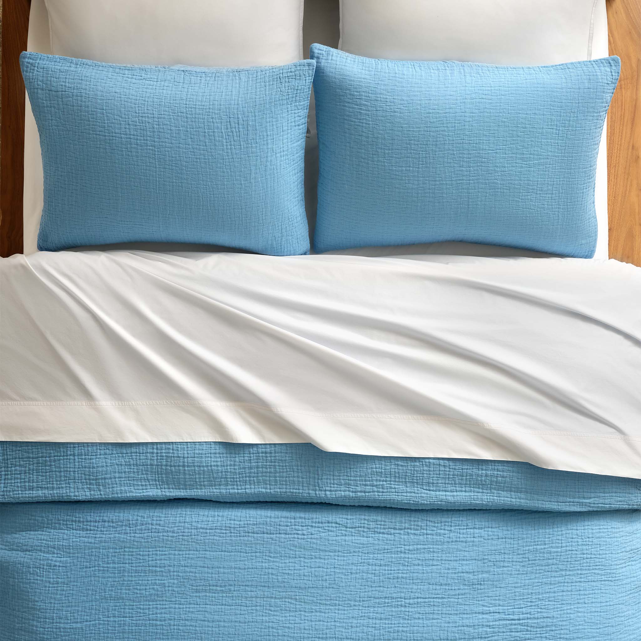 Breezeweave Crinkle Cotton Duvet Cover